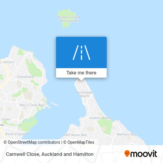 Camwell Close map
