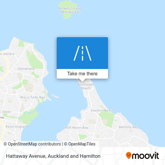 Hattaway Avenue map