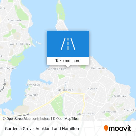 Gardenia Grove map