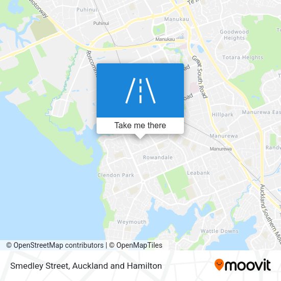 Smedley Street map