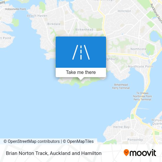 Brian Norton Track map