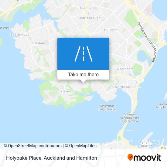 Holyoake Place map