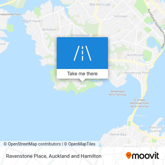 Ravenstone Place map