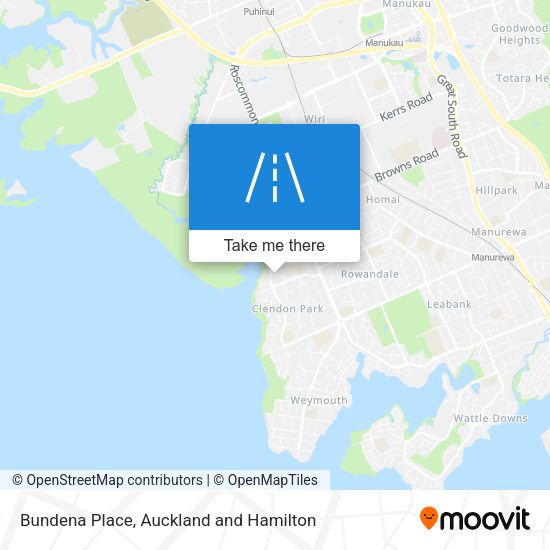 Bundena Place map