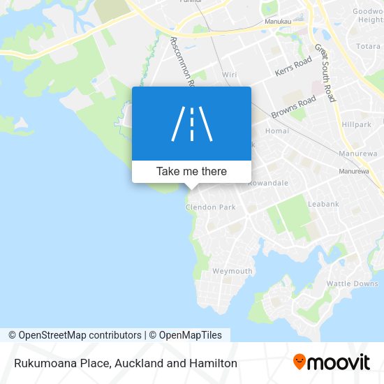 Rukumoana Place map
