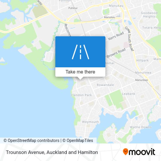 Trounson Avenue map