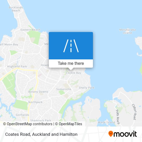 Coates Road map