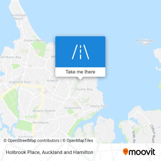 Holbrook Place map