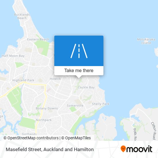 Masefield Street map