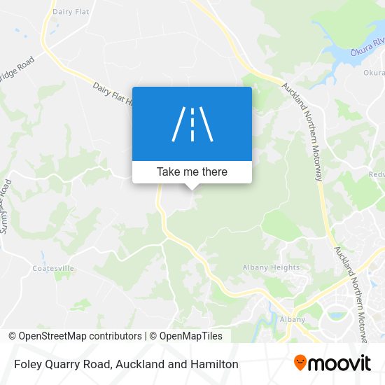 Foley Quarry Road map