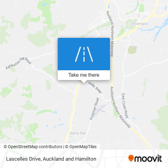 Lascelles Drive map