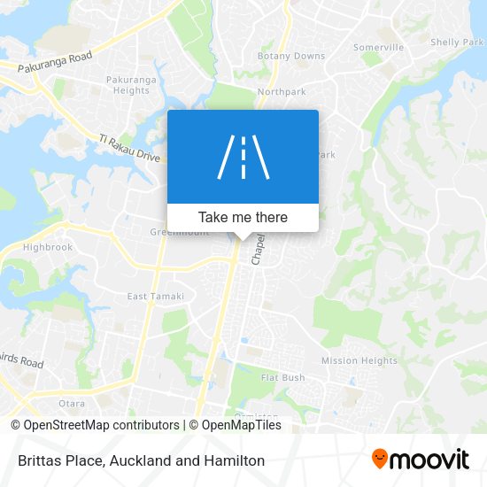 Brittas Place map