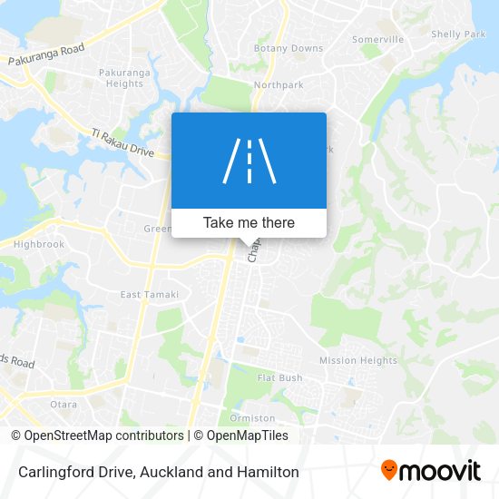Carlingford Drive map