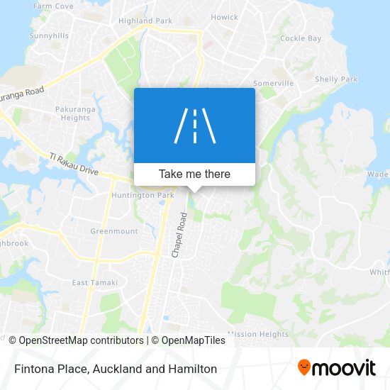 Fintona Place map