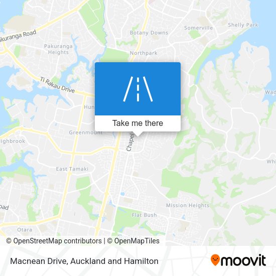 Macnean Drive map