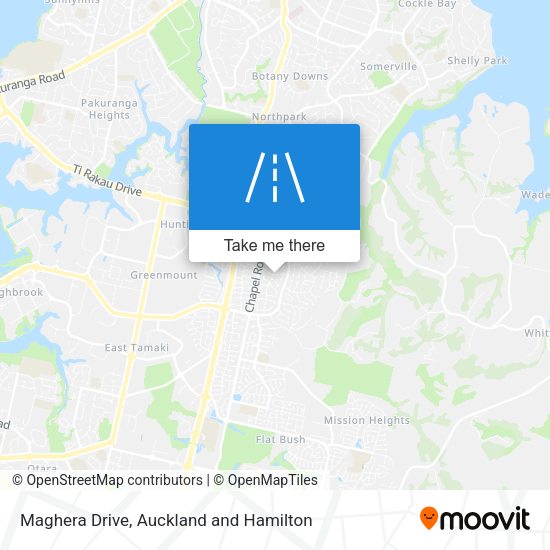 Maghera Drive map