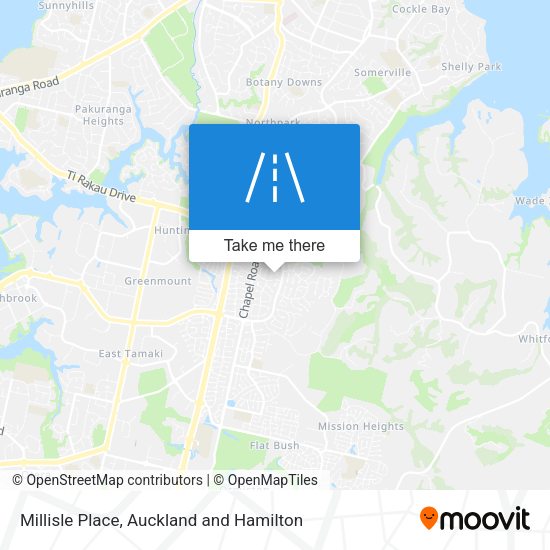 Millisle Place map