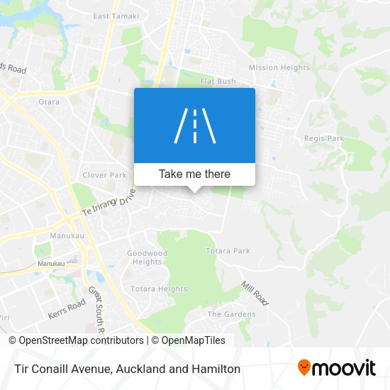 Tir Conaill Avenue map