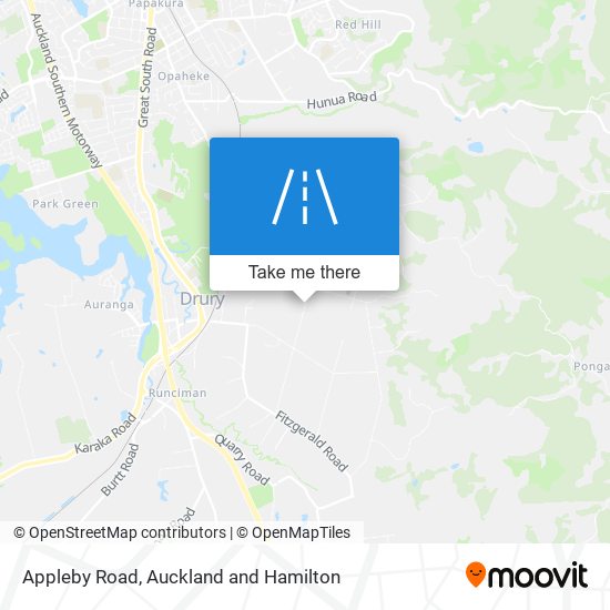 Appleby Road map