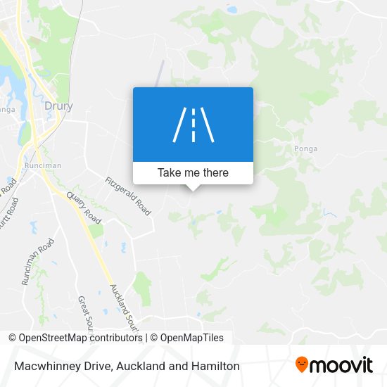 Macwhinney Drive map