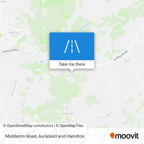 Middleton Road map