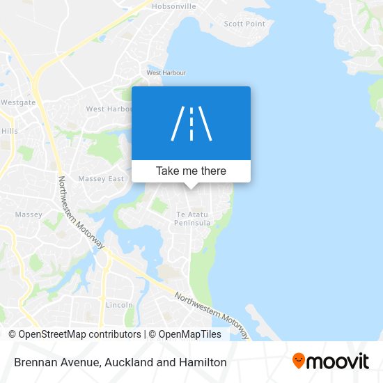 Brennan Avenue map