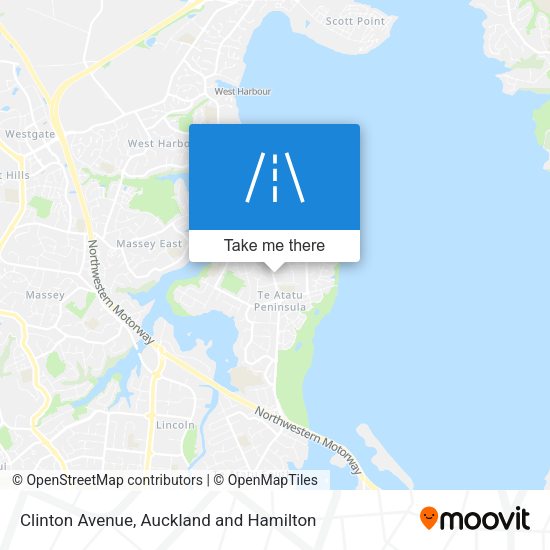 Clinton Avenue map