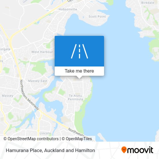 Hamurana Place map