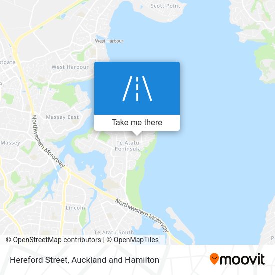Hereford Street map