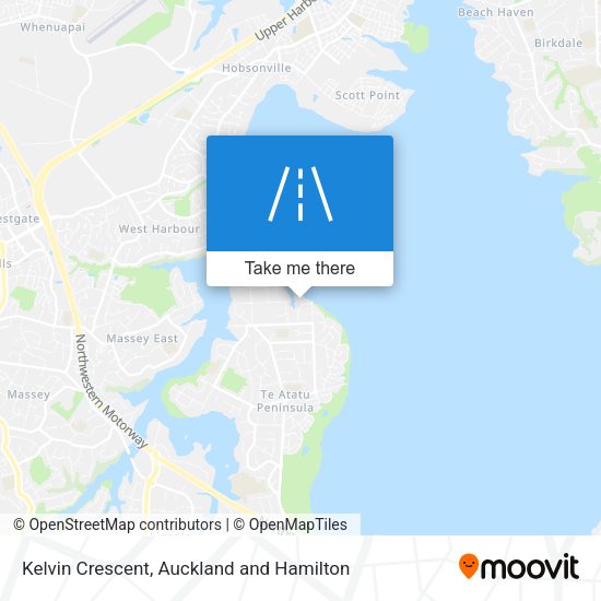Kelvin Crescent map