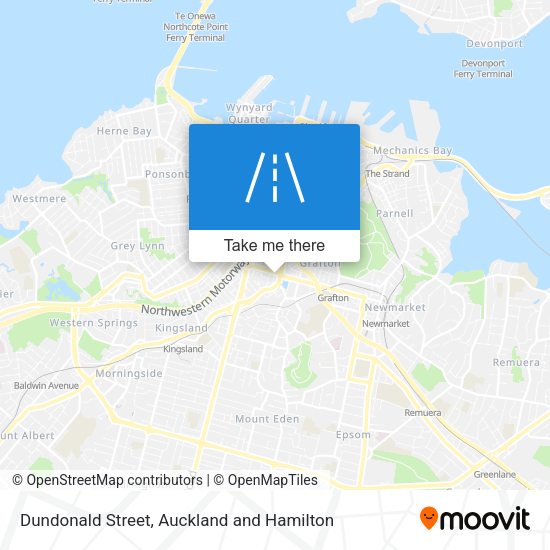 Dundonald Street map