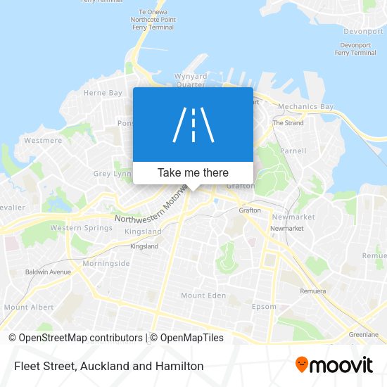 Fleet Street map