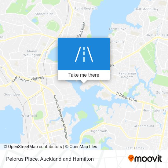 Pelorus Place map