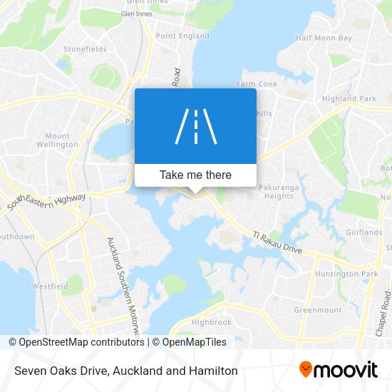 Seven Oaks Drive map