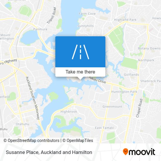 Susanne Place map