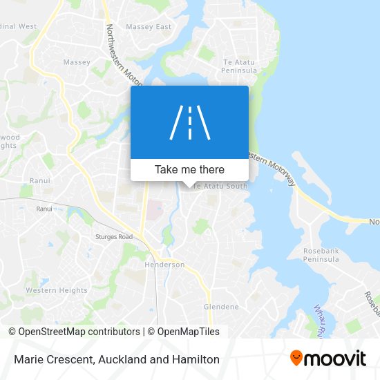 Marie Crescent map