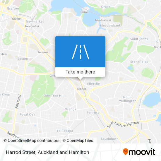 Harrod Street map