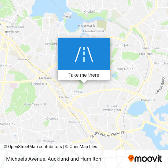 Michaels Avenue map