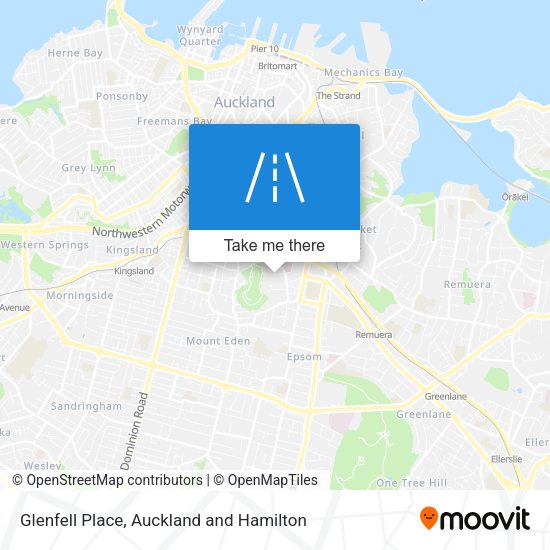 Glenfell Place map