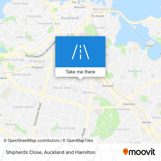 Shipherds Close map