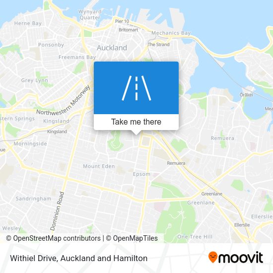 Withiel Drive map