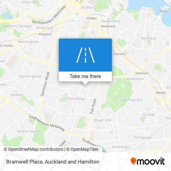 Bramwell Place map