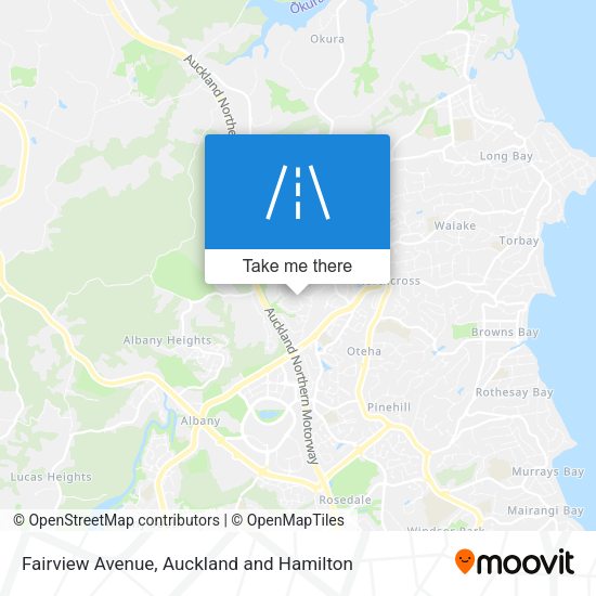 Fairview Avenue map