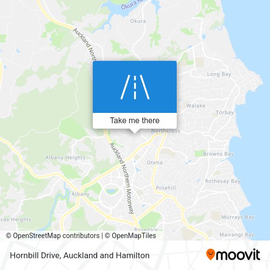 Hornbill Drive map