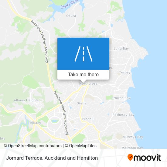 Jomard Terrace map