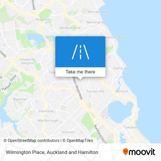 Wilmington Place map