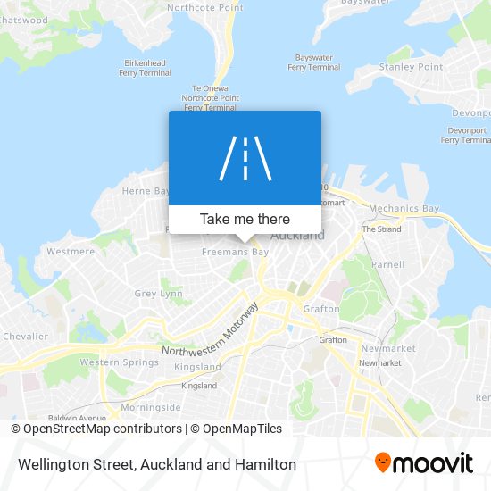 Wellington Street map