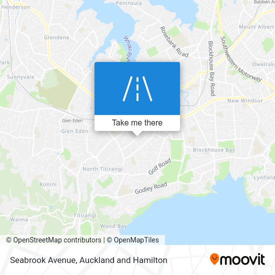 Seabrook Avenue map