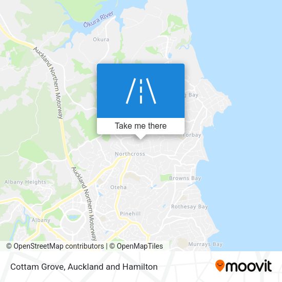 Cottam Grove map