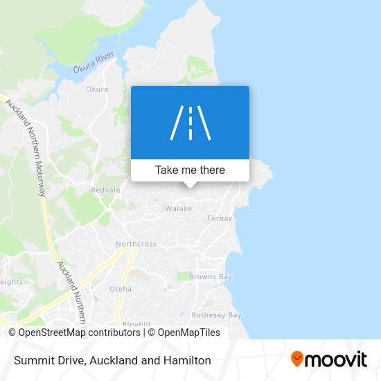 Summit Drive map